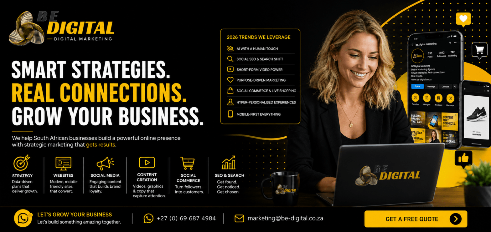 Be Digital Marketing Banner